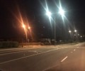 City, companies demonstrate LED street lights
