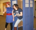 Doctor Who fans gather at the Library