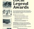 Local Legend Award nominations due June 17