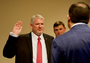 Writ Baese sworn in to second term on City Council