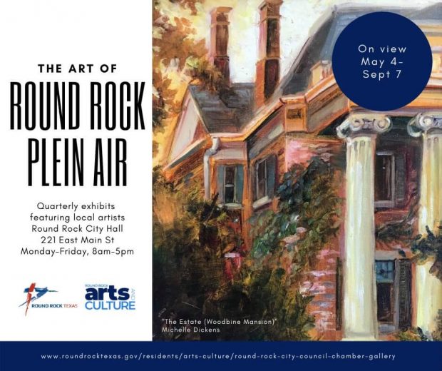Round Rock Plein Air exhibit through September 7