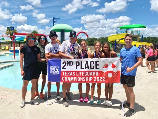Round Rock Lifeguards place amongst the top in the State of Texas