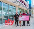 Ally Medical Emergency Room Round Rock makes $2,500 Donation to the People & Parks Fund￼