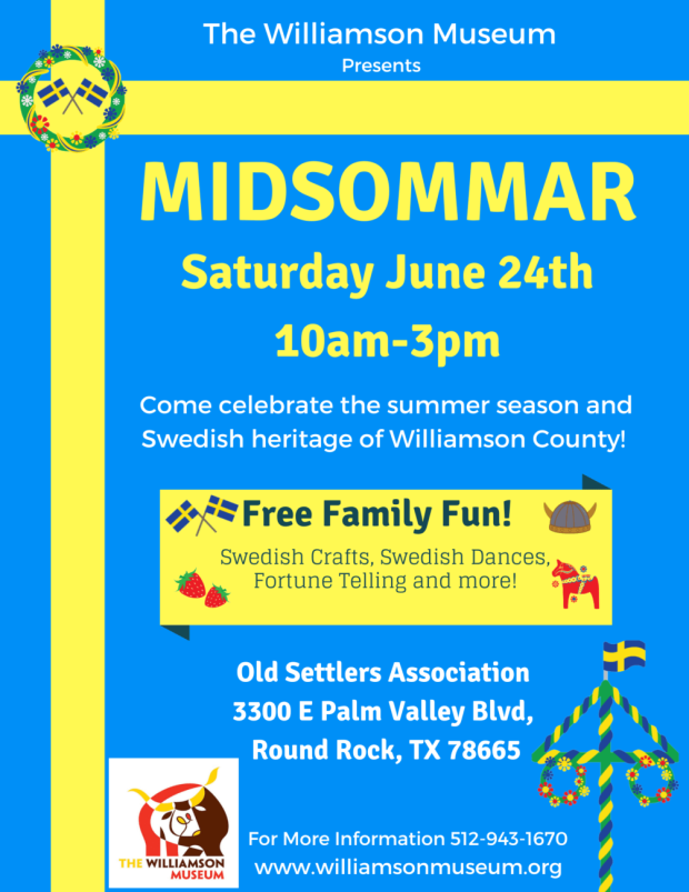 Midsommar at the Old Settlers Assn.